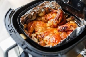 Frango assado na Air Fryer
